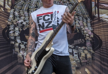 Anti Flag - Photo by Marc